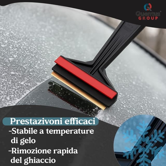 Detalle 2 de Quentus Group Raschietto Ghiaccio Auto Murska 2 pezzi