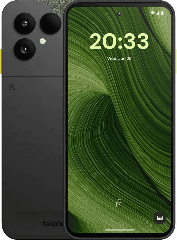 Detalle de Fairphone 6 256 GB Schwarz 5G