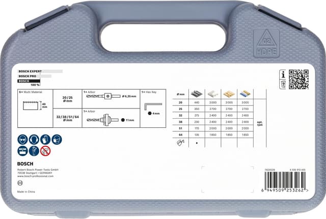 Thumbnail 3 de Bosch 9x PRO Multi Material PC Plus Ø 20‑64 mm