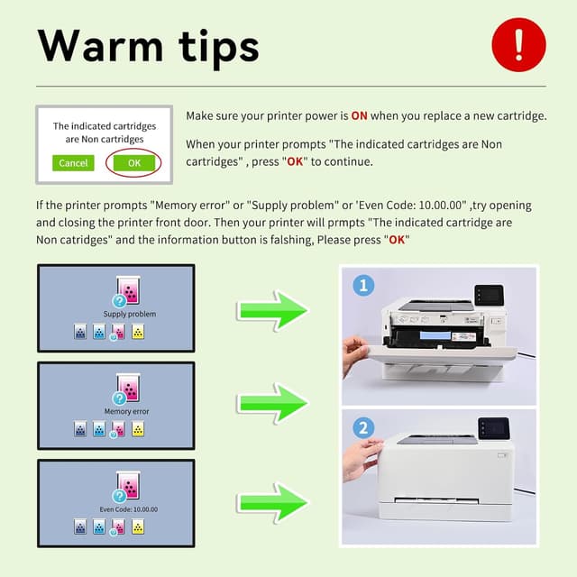 Thumbnail 6 de Toner 415A/415X compatible avec puce (W2030A–W2033A) – pour HP Color LaserJet Pro MFP M479 et M454