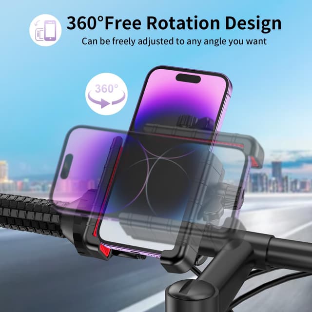 Thumbnail 5 de Bike Phone Mount Holder for Motorcycles and Scooters