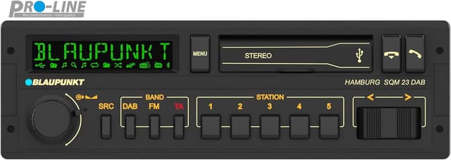 Detalle de Blaupunkt Hamburg SQM 23 DAB 1-DIN Autoradio