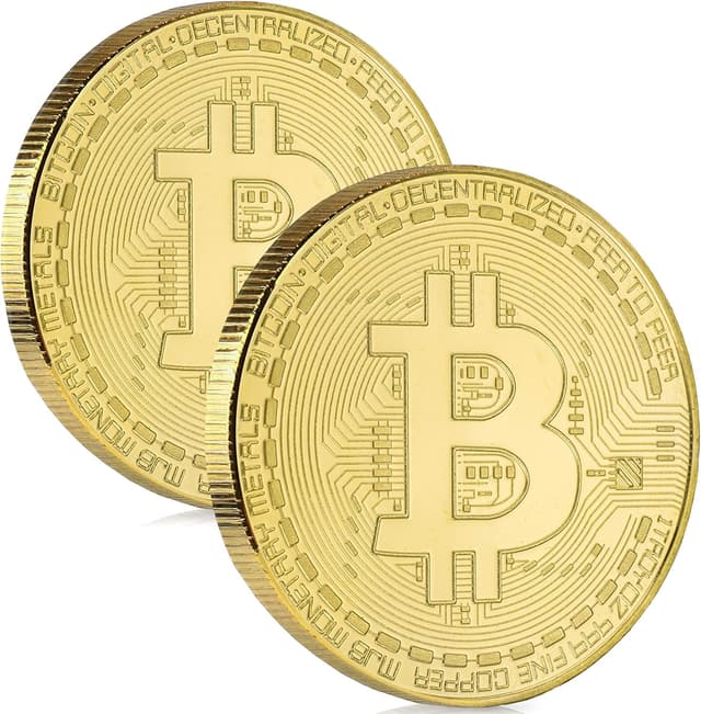 Imagen de Satoshi Nakamoto Bitcoin Münze 2x en OfertitasTOP