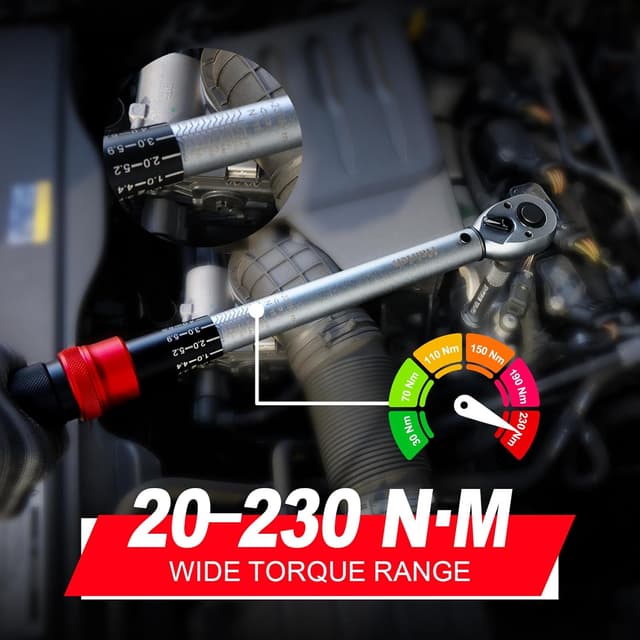 Thumbnail 1 de Hairich Drehmomentschlüssel 1/2 Zoll 20–230 Nm