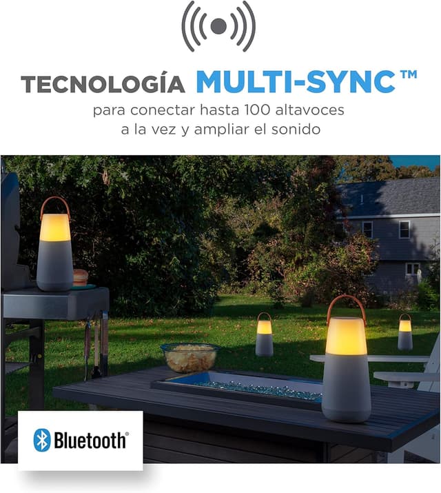 Thumbnail 4 de ION Audio Bright MAX - Altavoz Bluetooth Impermeable con Luz 🔊