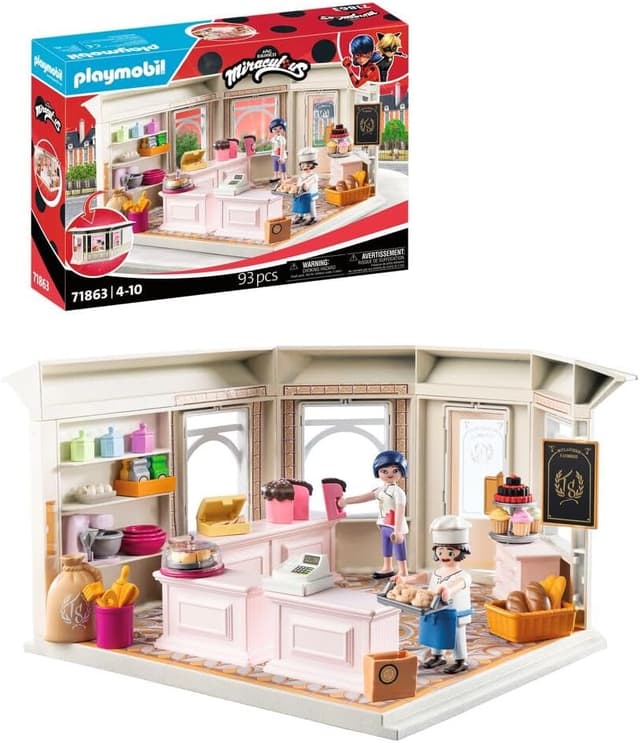 Imagen de PLAYMOBIL Miraculous Bäckerei ab 4 Jahren en OfertitasTOP