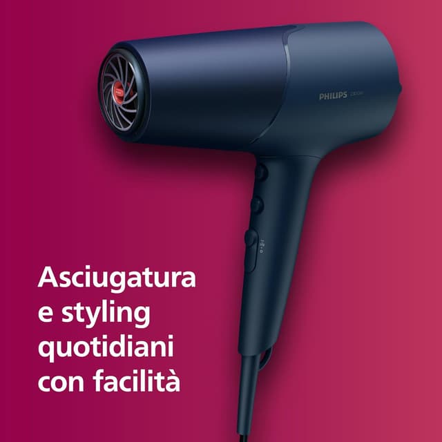 Thumbnail 6 de Philips Asciugacapelli Serie 5000 BHD510/20 con ThermoShield e tecnologia agli ioni