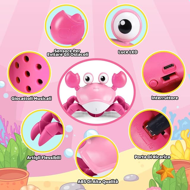 Thumbnail 5 de iKidiki Granchio Che Cammina, gioco baby