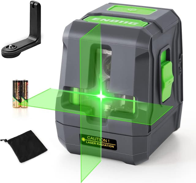 Imagen de Enventor Laser Level 25m green cross-line laser en OfertitasTOP