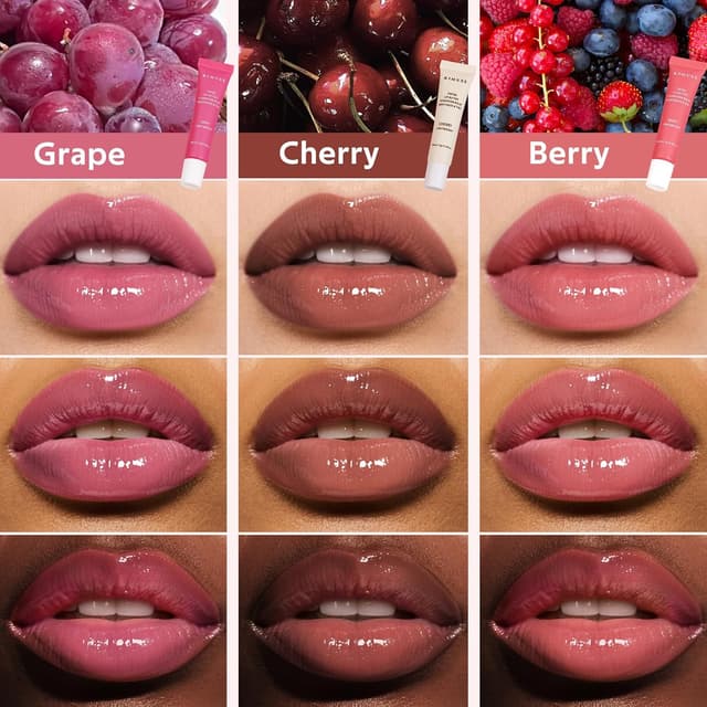 Thumbnail 3 de KIMUSE 3 Pack Tinted Lip Butter 3 pezzi