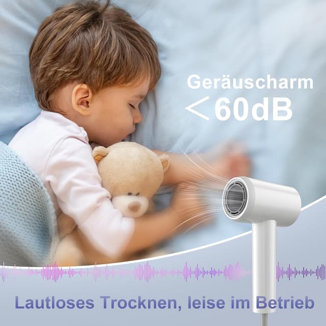 Detalle 2 de YAPOY Haartrockner mit 110.000 U/min Ionen