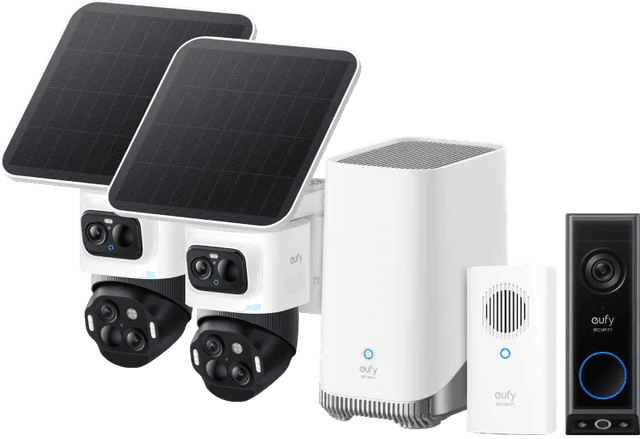 Detalle de eufy eufyCam S4 Doppelpack mit HomeBase 3