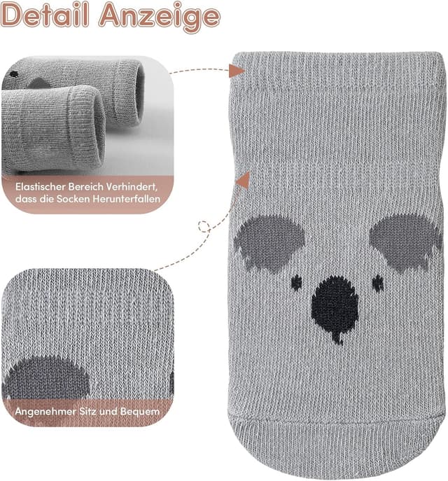 Thumbnail 6 de SockWaddles Stoppersocken Antirutschsocken Kinder Baby