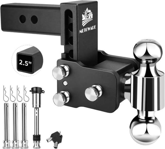 Thumbnail 6 de METOWARE Adjustable Trailer Hitch 18,000 lb