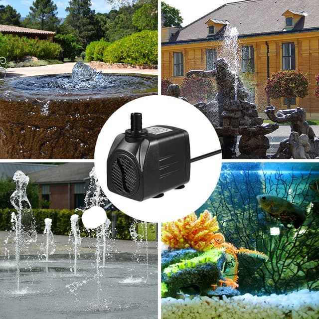 Thumbnail 6 de Homvik Bomba de Agua Sumergible 600 L/h 8 W