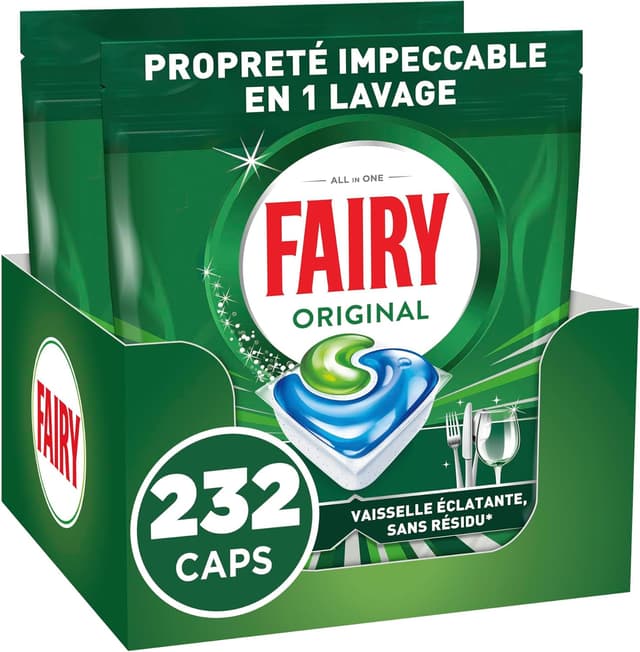 Detalle de FAIRY Tablettes lave-vaisselle 232