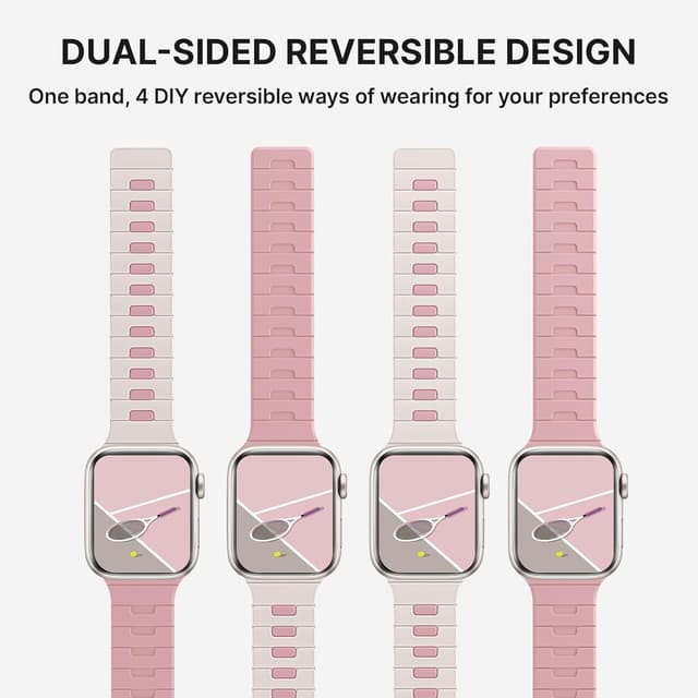 Detalle de Bandletic magnetic strap for Apple Watch 49mm