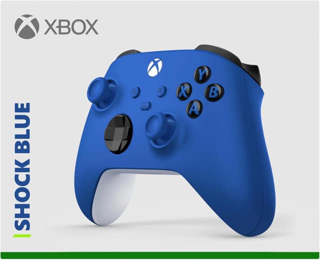 Detalle 2 de Manette sans fil Xbox Shock Blue