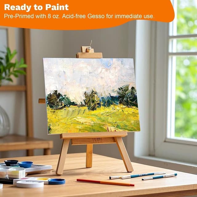 Thumbnail 3 de Koncci 9-Pack Stretched Canvases 30x20cm