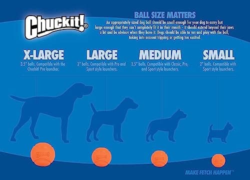 Thumbnail 6 de Chuckit Fetch Ball 2 pièces, 6 cm