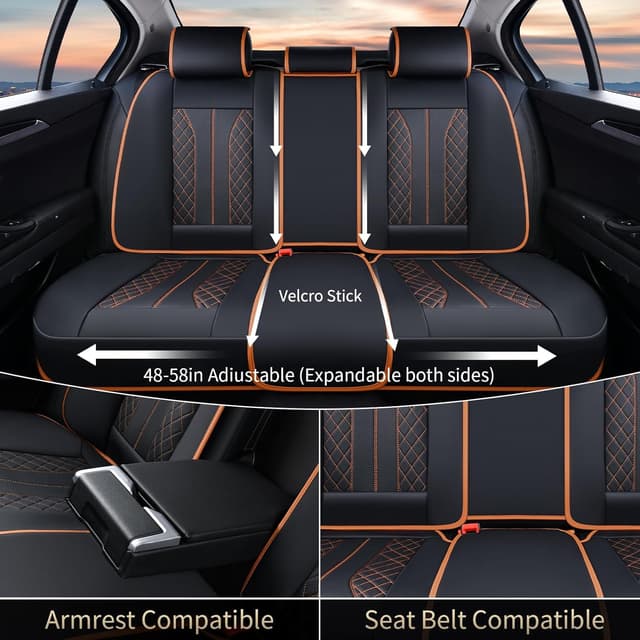 Detalle 2 de FLORICH Car Seat Covers 5 Seats