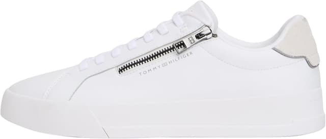 Imagen de Tommy Hilfiger Court Zip piel blanco 41 en OfertitasTOP