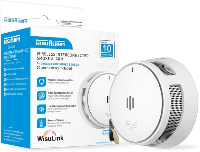 Detalle de Détecteur de fumée intelligent 10 ans