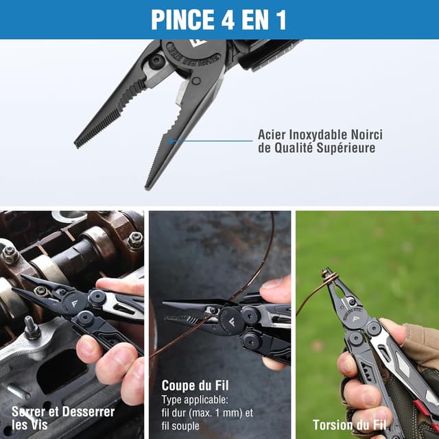 Thumbnail 3 de FLISSA Pince Multifonction 19 en 1 170 mm