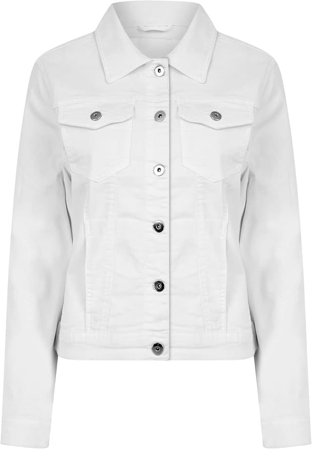 Thumbnail 6 de Amara Reya Women’s Stretch Cotton Lightweight Casual Denim Summer Jacket