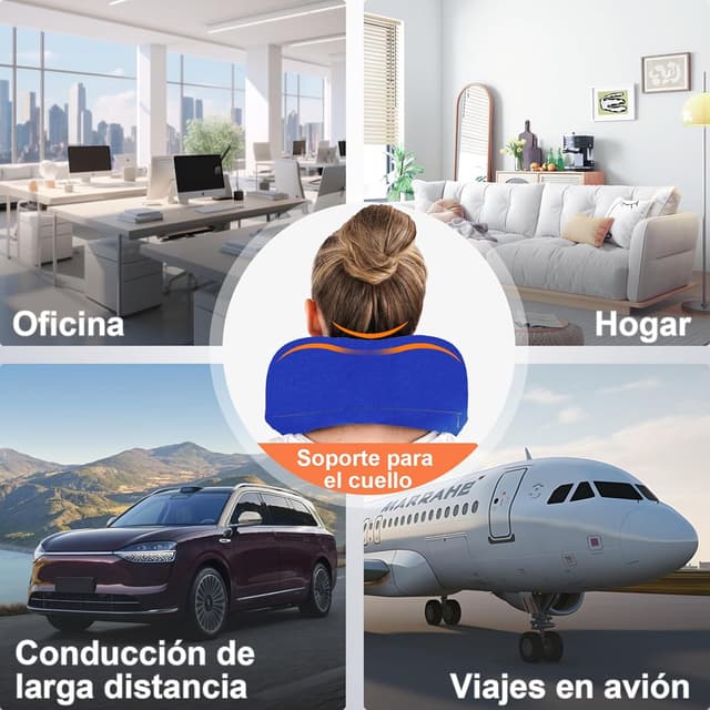 Thumbnail 6 de ARTREE Almohada de viaje cuello ajustable