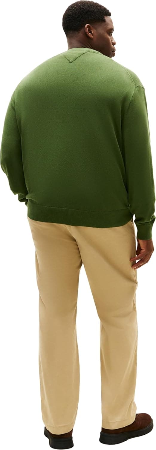 Detalle 2 de Tommy Hilfiger BT-Essential Cotton pullover unisex con scollo a V