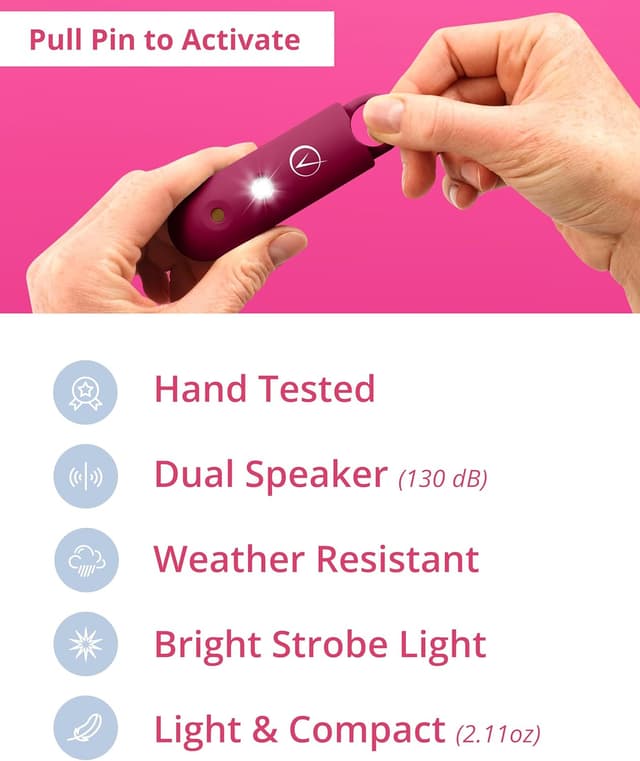 Thumbnail 5 de Vantamo Taschenalarm Extra 130 dB mit 2 Lautsprechern đš