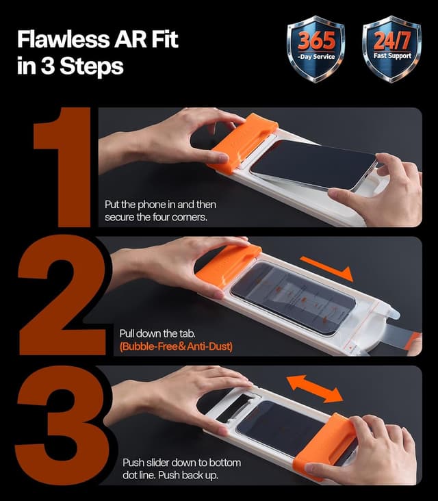 Detalle de TORRAS OrigArmor AR iPhone 17 Pro 9H+ Screen Protector