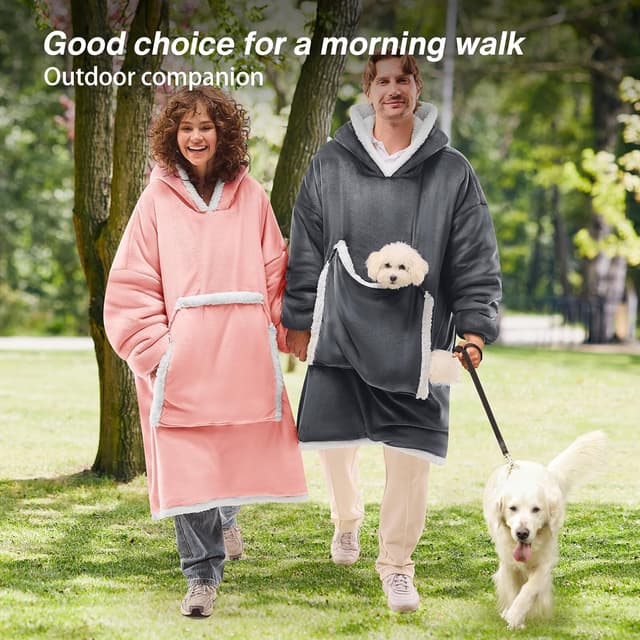 Thumbnail 4 de JOYWOO Blanket Hoodie, cozy fleece hoodie đŹ