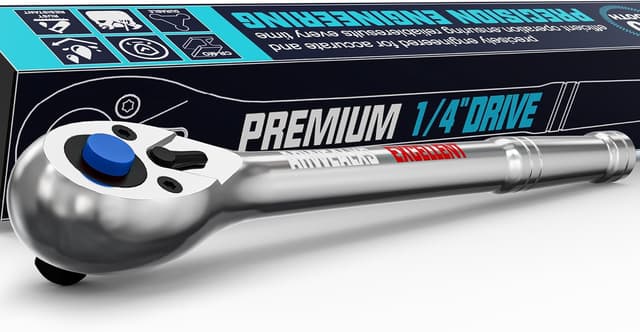 Thumbnail 6 de Arwealxs Chiave a cricchetto reversibile 1/2" da 280 mm con impugnatura a cricchetto e 72 denti