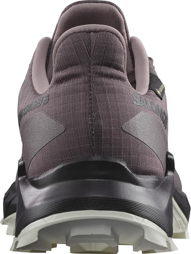 Detalle de Salomon Alphacross 5 GORE-TEX Damen Trail-Laufschuhe – wasserdichter Grip für nasse Trails