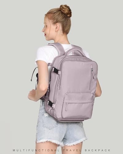 Thumbnail 8 de SZLX Mochila de viaje cabina 40x30x20 para mujer y portátil, impermeable y con apertura 180°