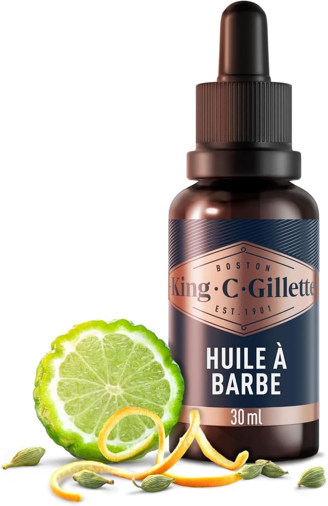 Imagen de King C. Gillette Huile à barbe 30 ml en OfertitasTOP
