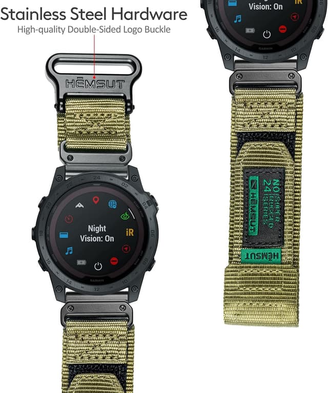 Thumbnail 5 de Torbollo Cinturino Nylon Garmin 20 mm