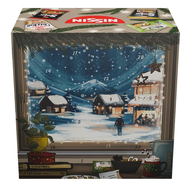 Detalle 2 de Nissin Adventskalender 24 Sorten đ