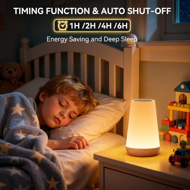 Thumbnail 4 de Auxmir Night Light 2500mAh LED touch lamp