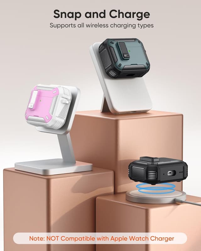 Thumbnail 6 de MoKo AirPods Pro 3 case with Lock