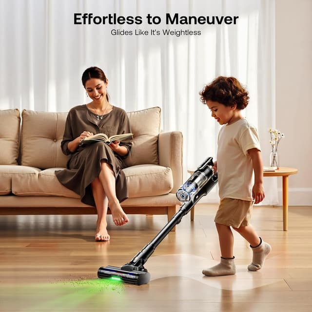 Detalle de Trucozie Cordless Vacuum Cleaner 50 min runtime 🧹