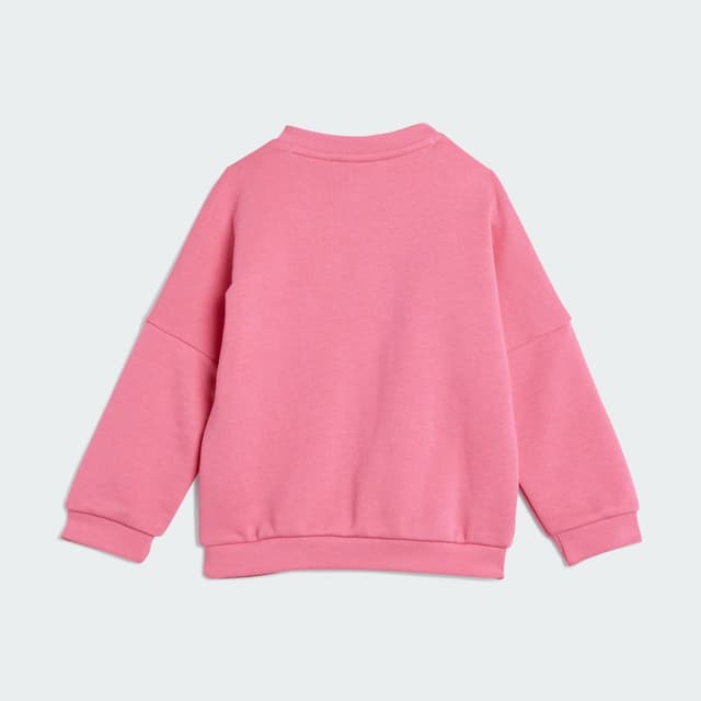 Detalle de Adidas Conjunto sudadera y mallas Loose Flared Rosa