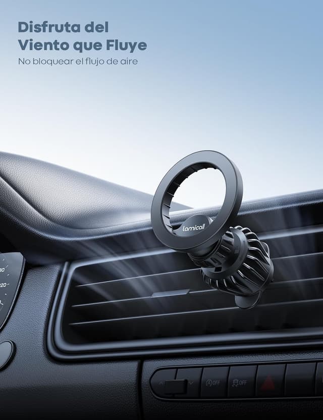 Thumbnail 5 de Lamicall Soporte MagSafe para coche 360°