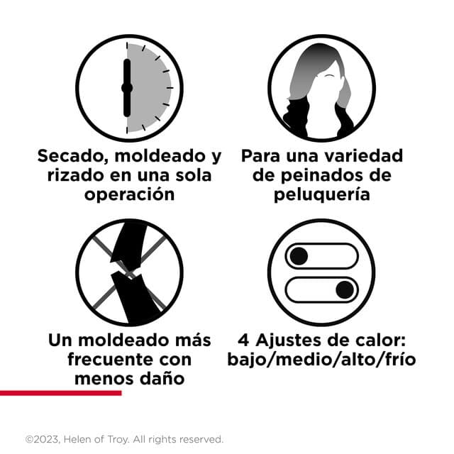 Detalle 2 de Revlon RVDR5333 cepillo secador 3 en 1