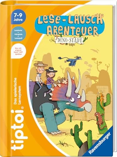 Imagen de tiptoi® Lese-Lausch-Abenteuer Dino‑Stadt en OfertitasTOP