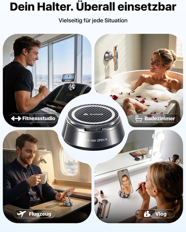 Thumbnail 4 de andobil 2026 MagSafe Auto Halterung 360° Drehbar