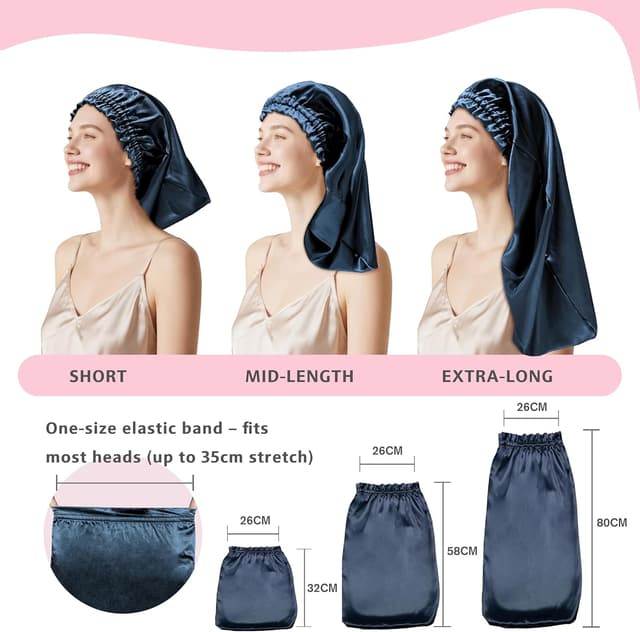 Thumbnail 3 de townssilk Cuffia di seta per dormire 22 Momme