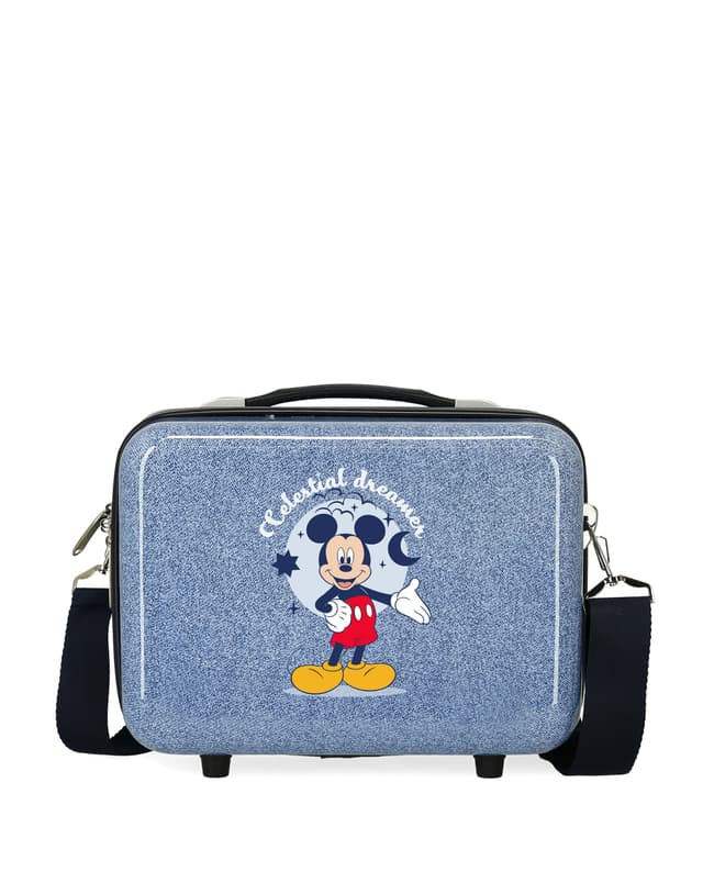 Detalle de Disney Neceser Mickey Mountains ABS 9 L en denim